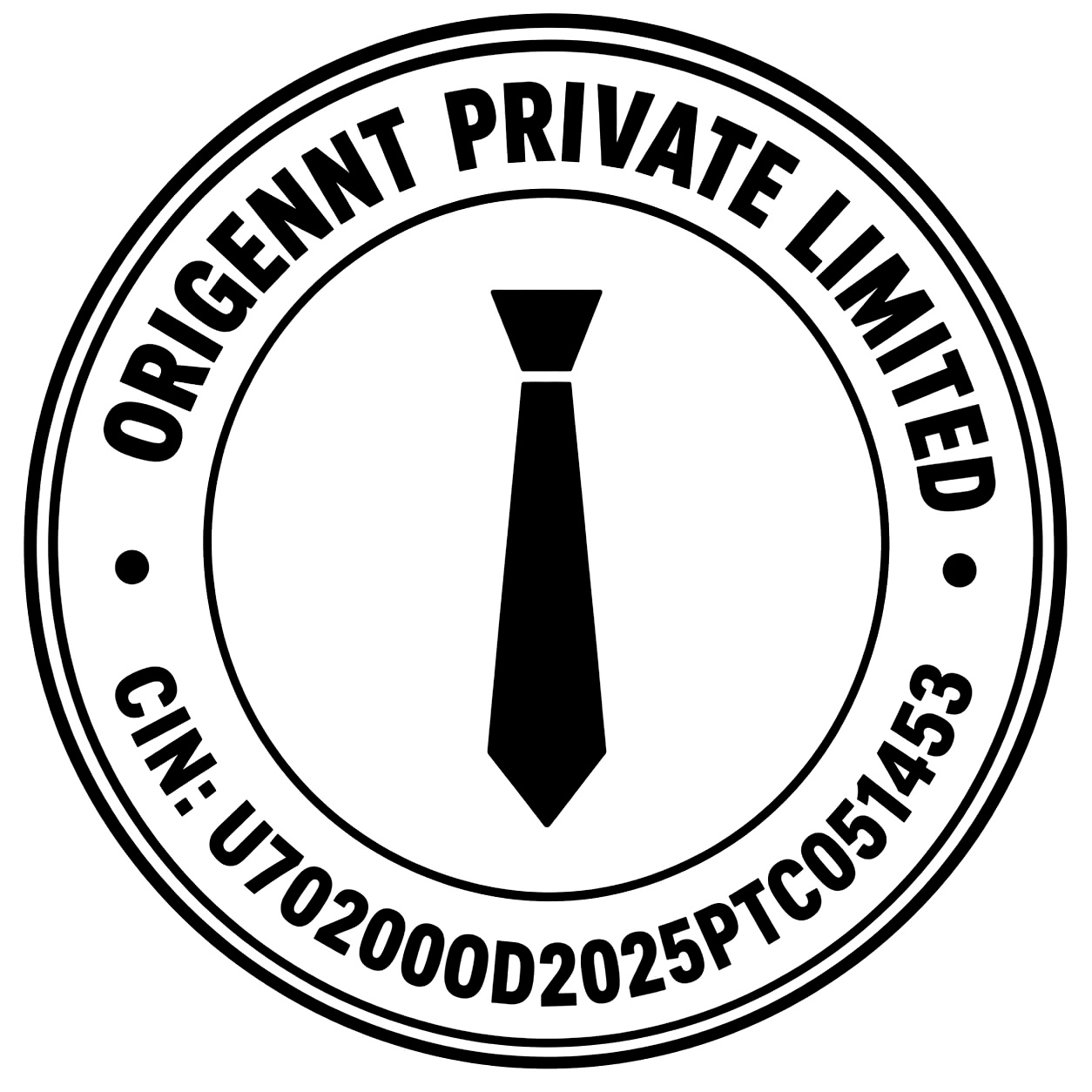 ORIGENNT Private Limited company seal